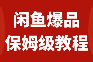 闲鱼爆品数码产品，矩阵话运营，保姆级实操教程，日入1000